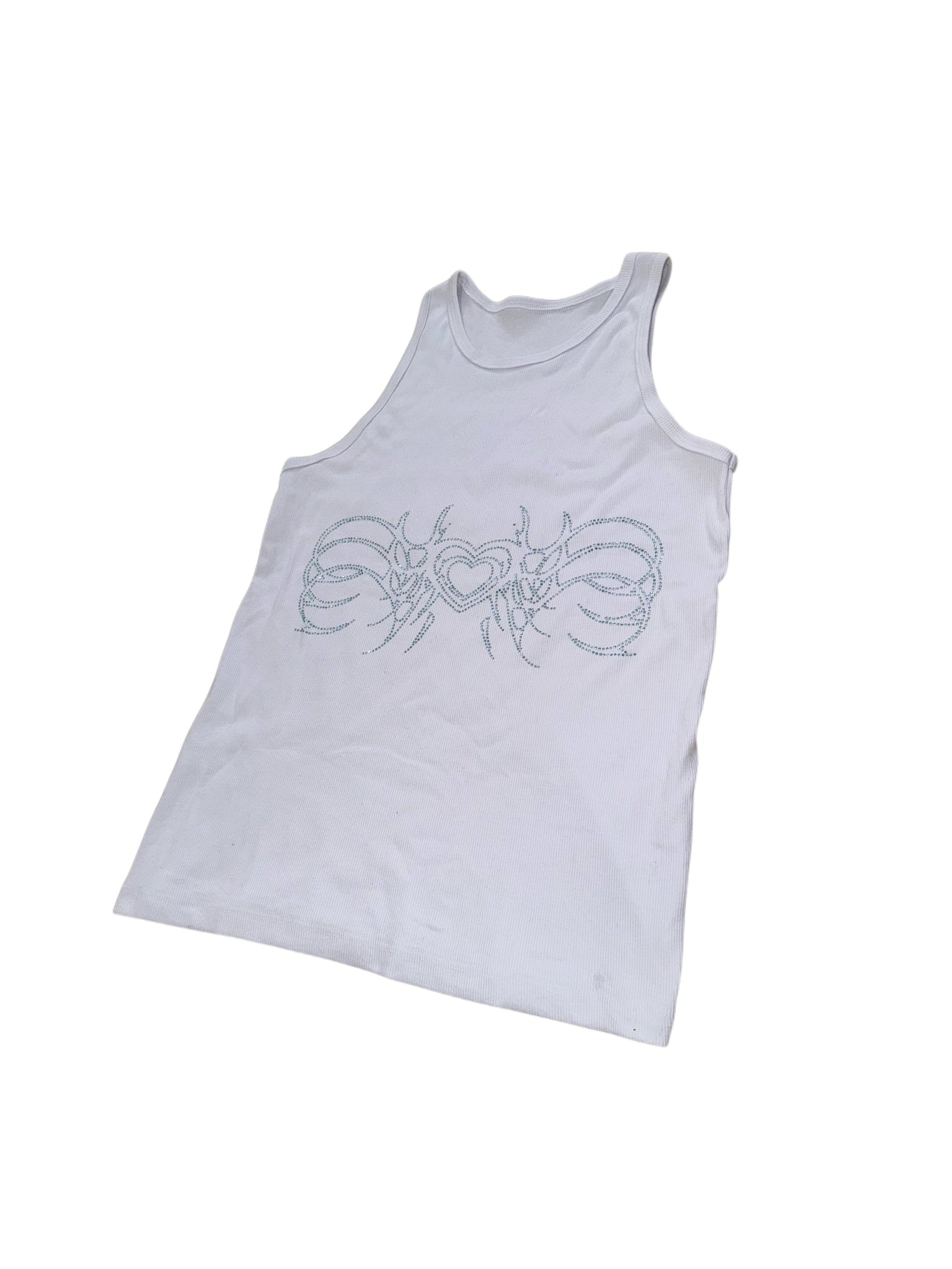 Regata Canelada Chrome Branca