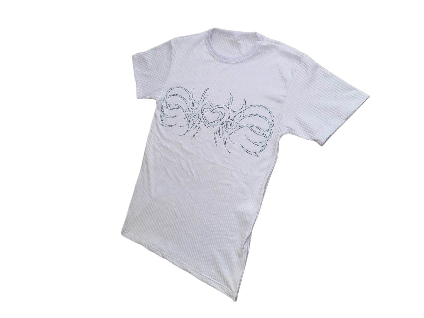 Camisa Canelada Chrome branca