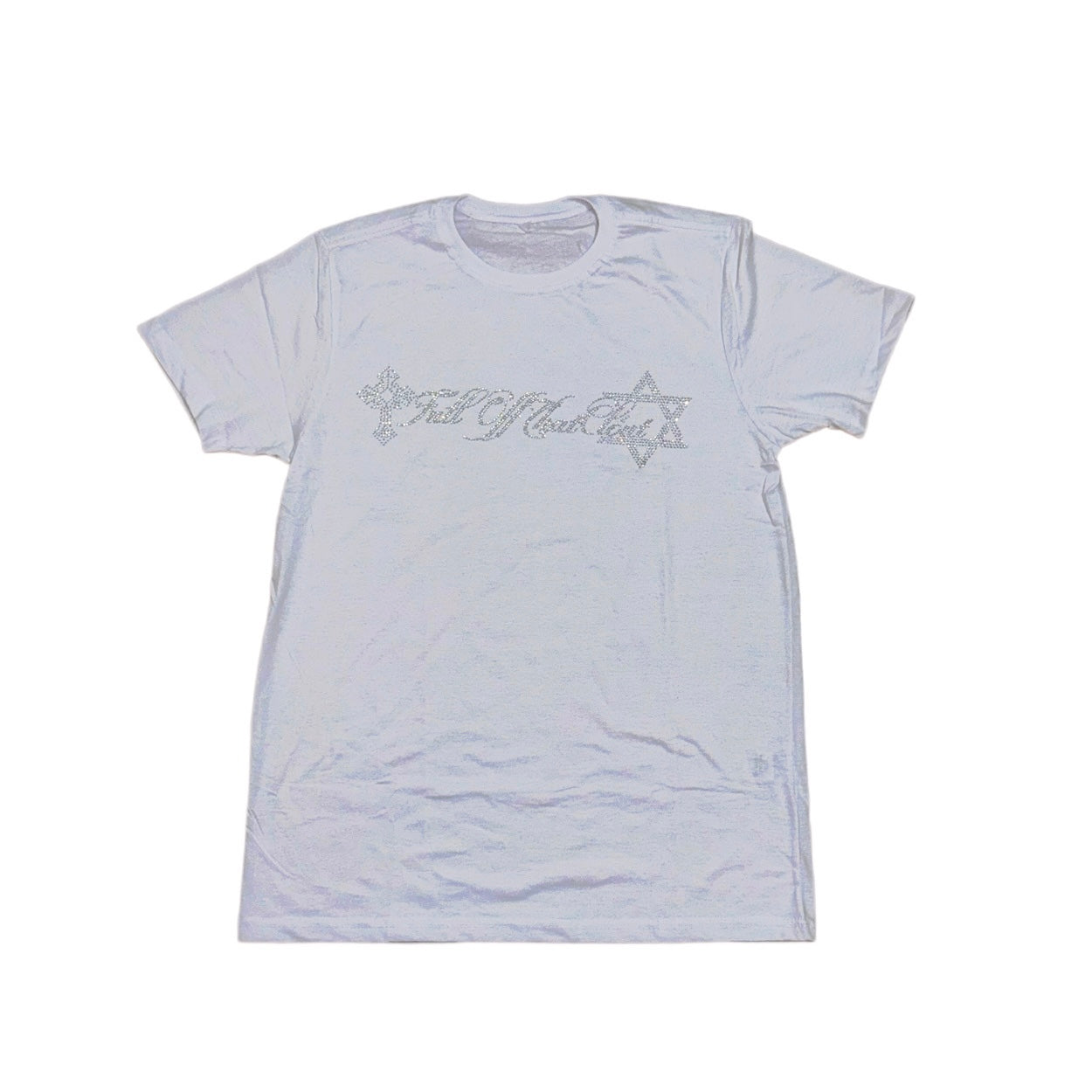 T-Shirt FullOfThatClout Chrome Branco