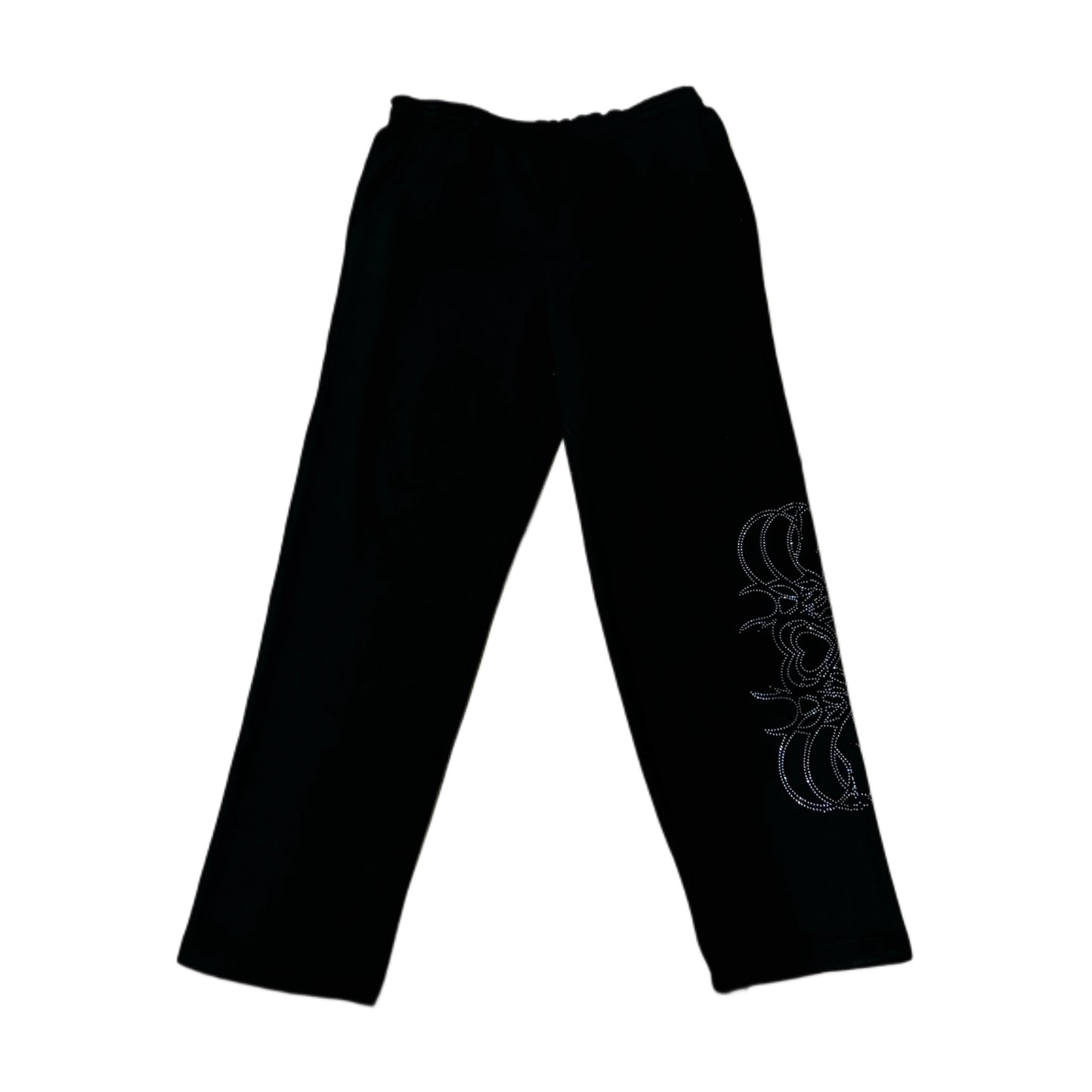 Calça Moletom Chrome Diamonds Black