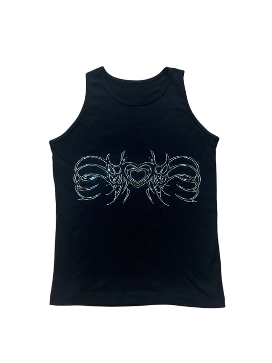 Regata Canelada Chrome Preta