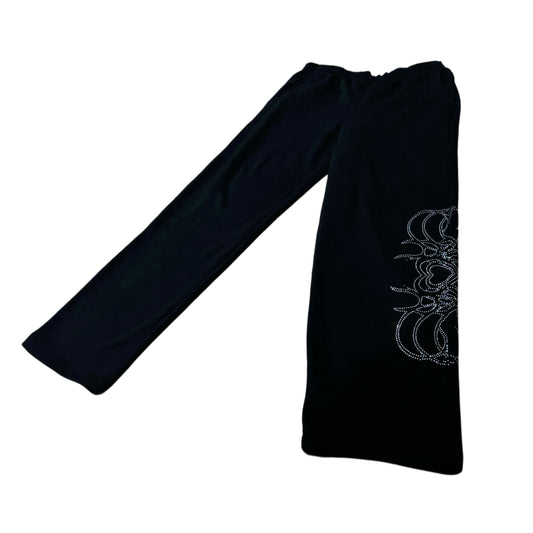 Calça Moletom Chrome Diamonds Black